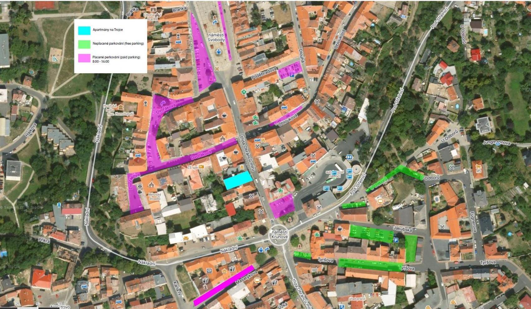 Apartmany Na Trojce Žatec Dış mekan fotoğraf